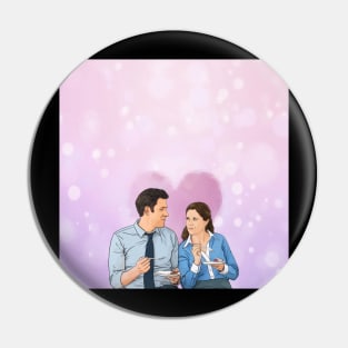 The Office - Pam and Jim Love Pin