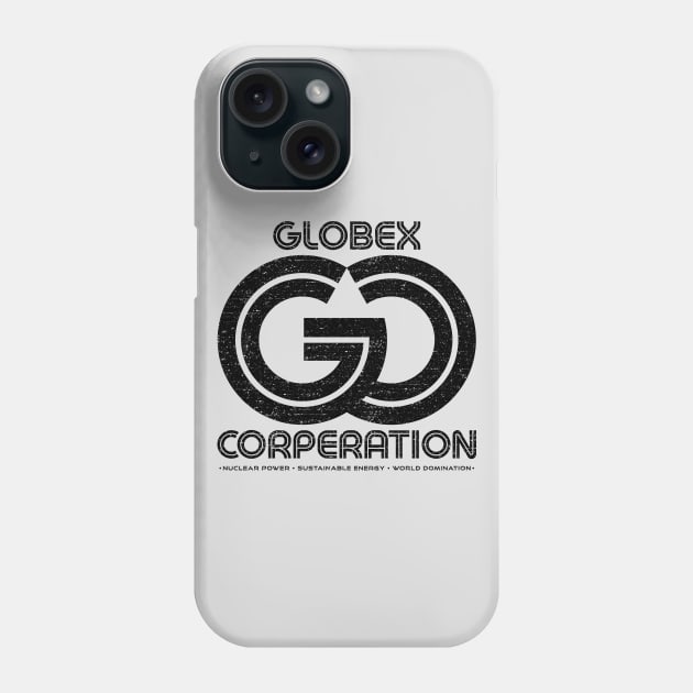 Globex Corp (GC-Black) [Rx-Tp] Phone Case by Roufxis