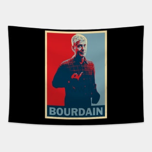 Anthony Bourdain Old Post Tapestry