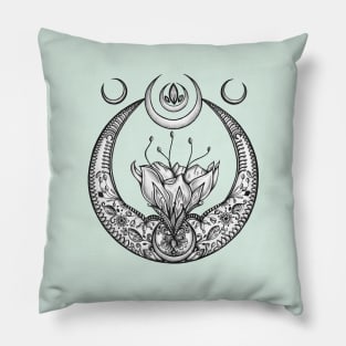 Moon Flower Pillow