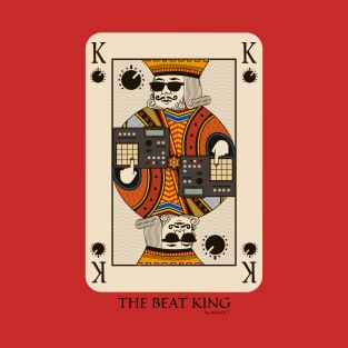 Beatmaker King Card for Music Producer and Dj T-Shirt