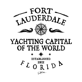 Fort Lauderdale Florida Yachting Capital T-Shirt