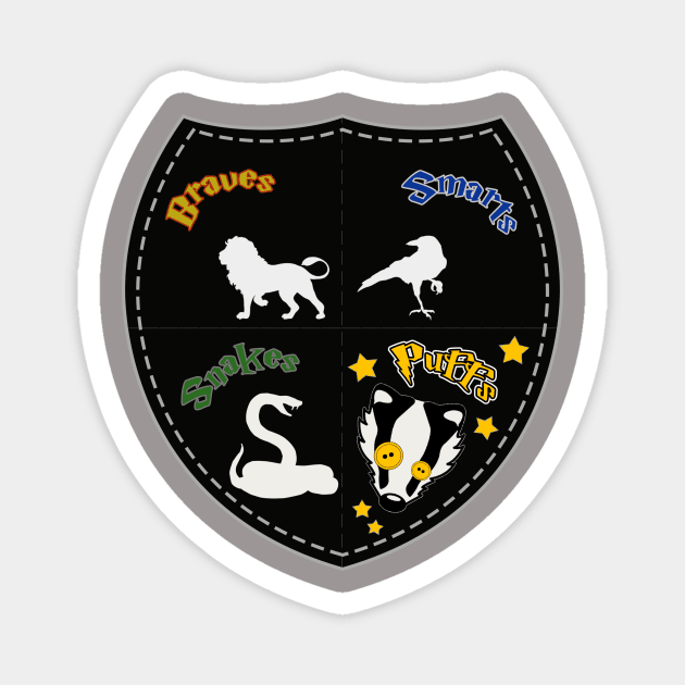 Crest Magnet by The Bandwagon Society