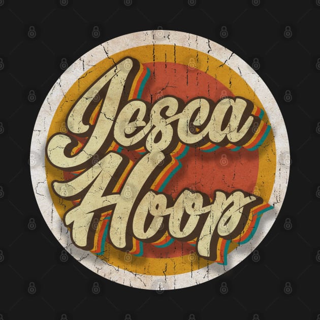 circle vintage Jesca Hoop by KewanAlasStore