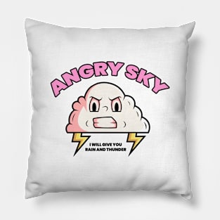 ANGRY SKY Pillow