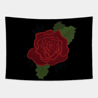 Single Thorny Rose Tapestry