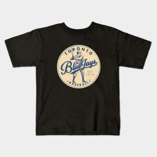 Kids MLB Blue Jays Toronto 1990's Vintage T-shirt 