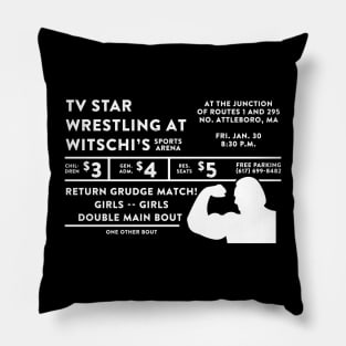 Jack Witschis Wrestling Tribute Pillow