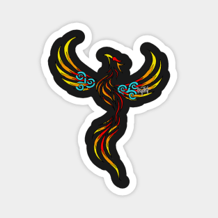 Auspicious Phoenix Flame Magnet