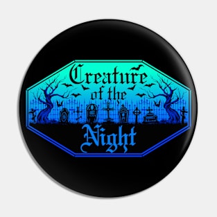 Creature of the Night Pin