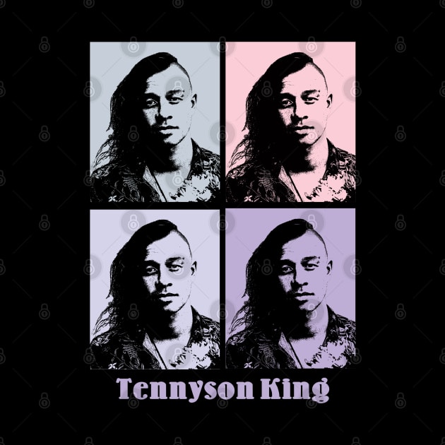 Tennyson King Pop Art by KERIKIL