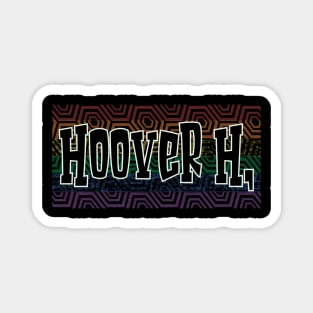 LGBTQ PATTERN AMERICA HOOVER Magnet