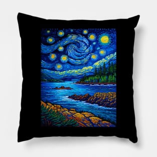 Acadia National Park Pillow