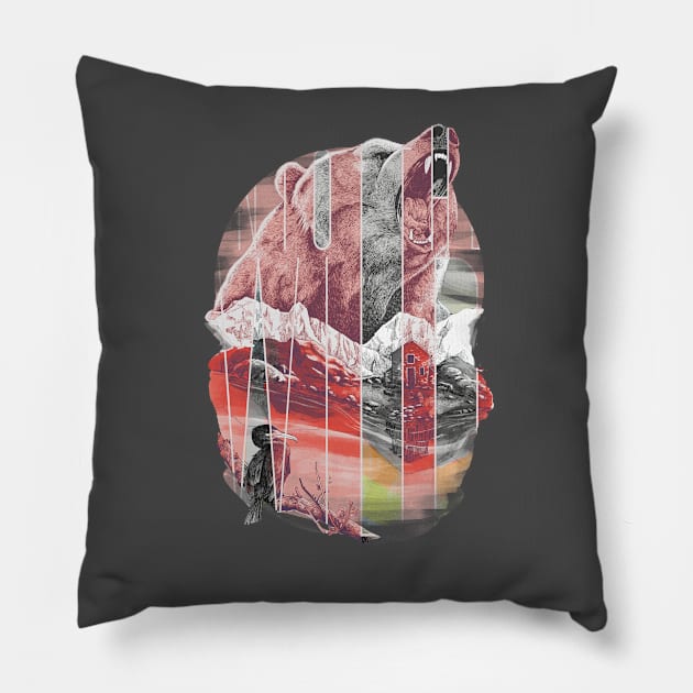 Into the Wild Pillow by rafbanzuela