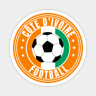 Ivory Coast Football Magnet