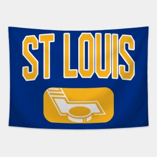 St. Louis Hockey (Blue) Tapestry