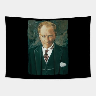 Ataturk Oil Painting Tapestry