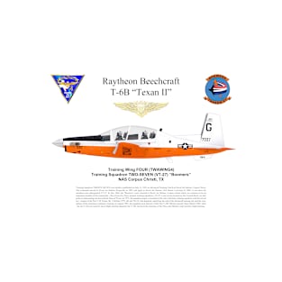 T-6B Texan II VT-27 Poster T-Shirt