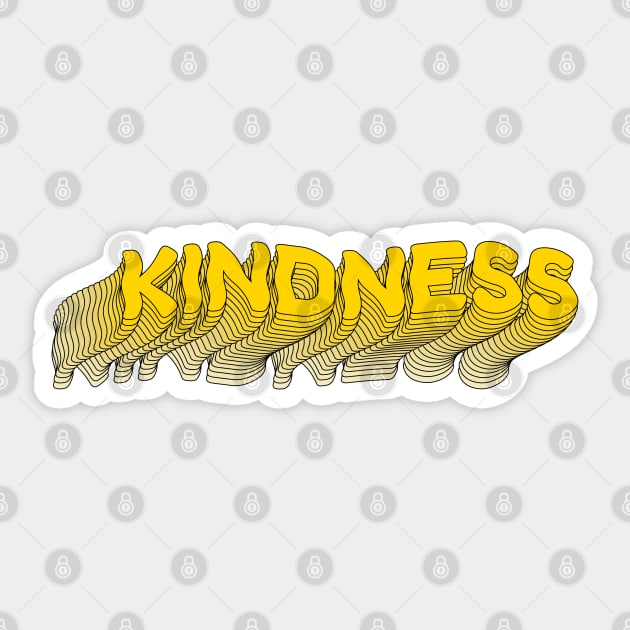 Kindness Cosmos Sticker