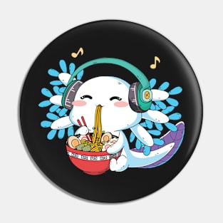 Ramen Axolotl Pin