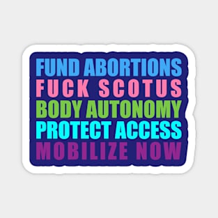 FUND ABORTIONS Magnet