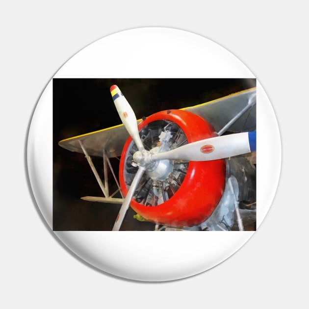 Planes - F3F-2 Biplane Pin by SusanSavad