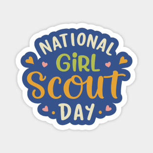 National Girl Scout Day – March Magnet