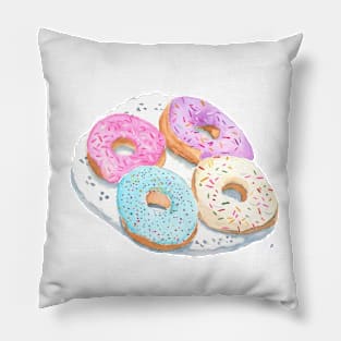 Four Donuts Pillow