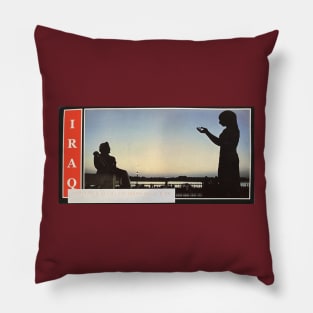 Shahrazad & Shahrayar, Baghdad, Iraq Pillow