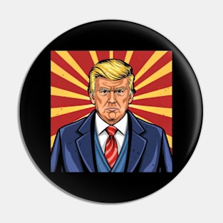 Super Donald Trump Pin