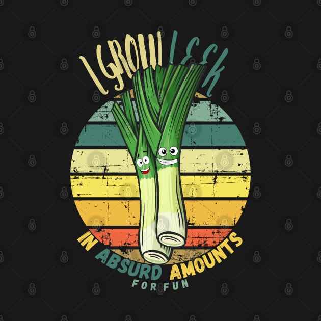 I Grow Leek In Absurd Amounts For Fun by maxdax