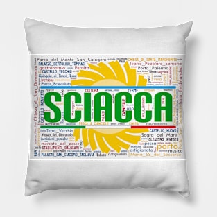 Sciacca Wordart Pillow