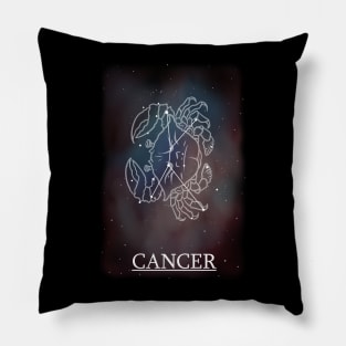 Constellation of Cancer Pillow