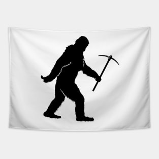 Bigfoot Rockhound Tapestry