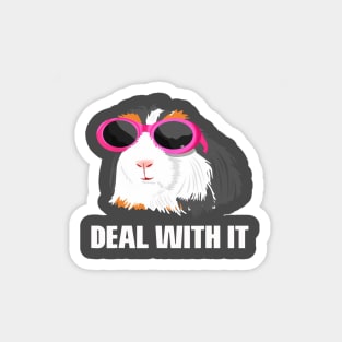 Guinea Pig deal with it | Guinea pig lover Magnet