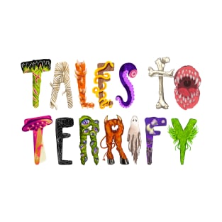 Tales to Terrify – Horror Classics Logo T-Shirt