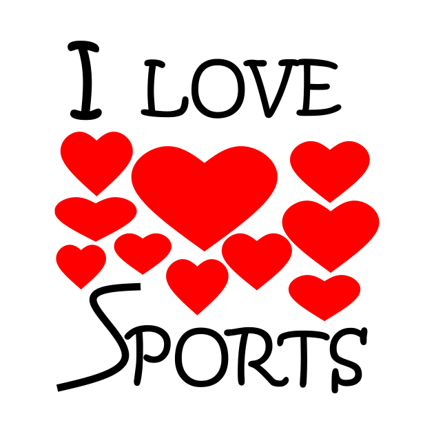 I Love Sports by simonjgerber