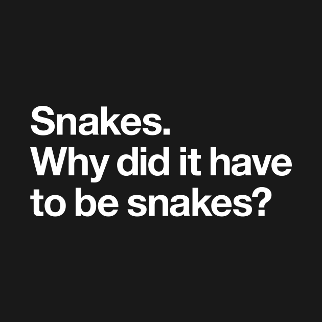 Snakes. Why did it have to be snakes? by Popvetica