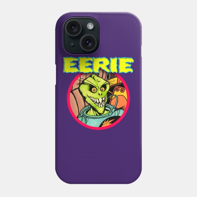 Eerie Cover Phone Case by Rosado