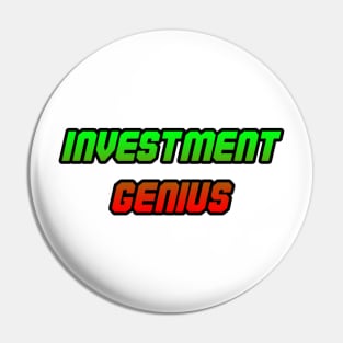 Investment Genius Pin