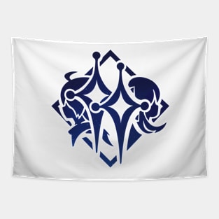 Genshin Impact Traveler Emblem - Hydro Tapestry