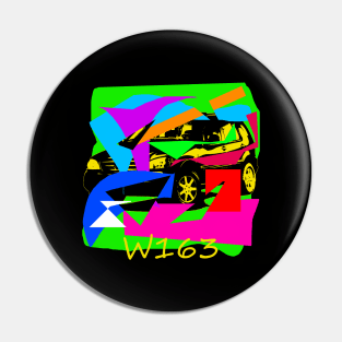 W163 abstract avantgard design Pin