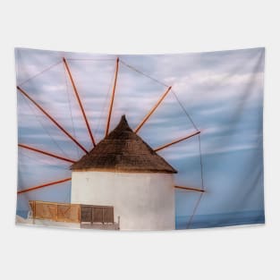 Greek Windmill Tapestry