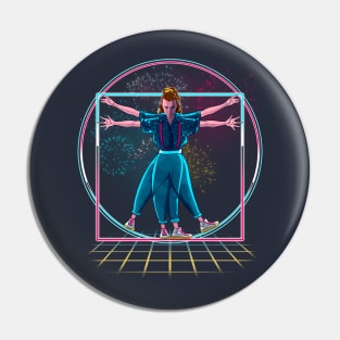 Vitruvian Things Pin