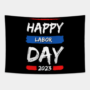 Happy labor day Tapestry