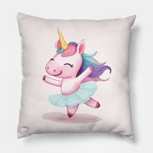 Unicorn Ballerina Pillow