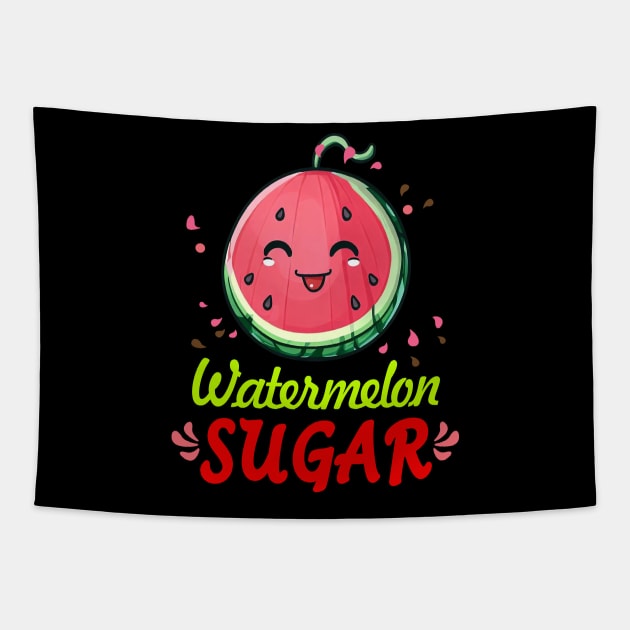 Watermelon Sugar Tapestry by RainasArt