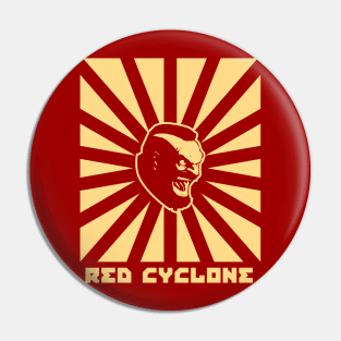 Red Cyclone Pin