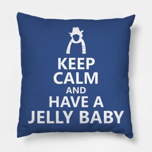 Tom Baker Jelly Baby Tshirt Pillow