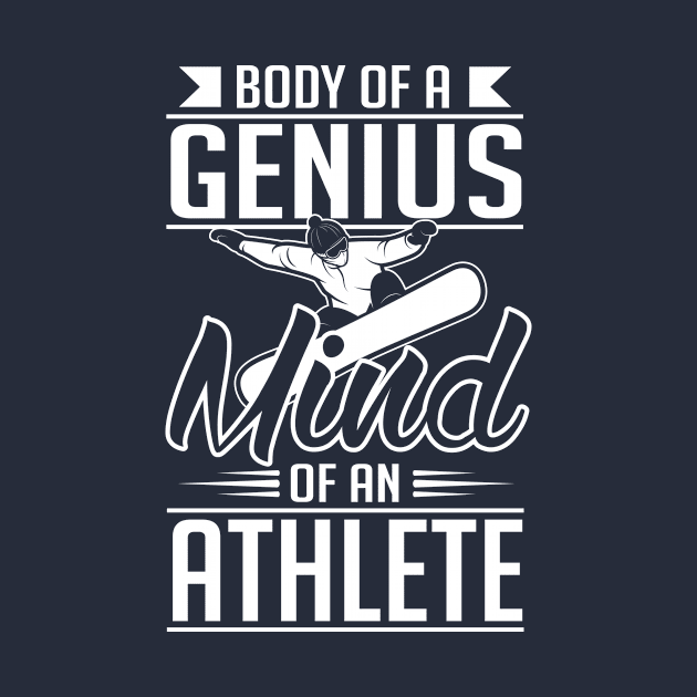 Body of a genius mind of an athlete (white) by nektarinchen